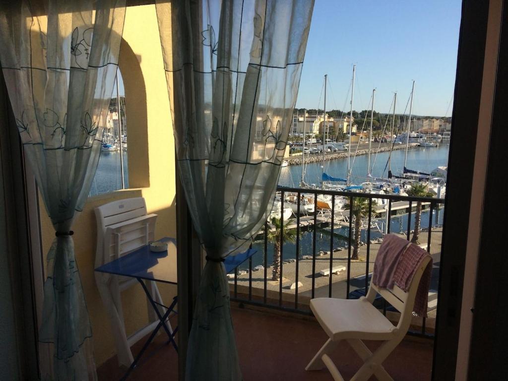 Gruissan Appartement Calme, Vue Sur Port De Plaisance -Clim, Empl.Parking Ngoại thất bức ảnh